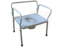 Elevador de Inodoro + Inodoro Portátil REFORZADO - PRODUCTO 2 EN 1 - Obesos Hasta 200Kg. | Importado