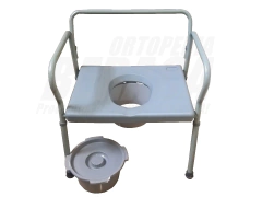Elevador de Inodoro + Inodoro Portátil REFORZADO - PRODUCTO 2 EN 1 - Obesos Hasta 200Kg. | Importado - ORTOPEDIA BERACA