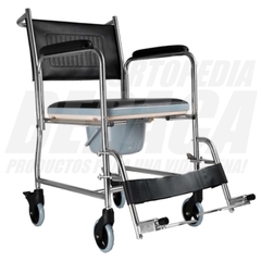 Silla De Ruedas de TRASLADO con INODORO PORTÁTIL Y BACINILLA | Importada