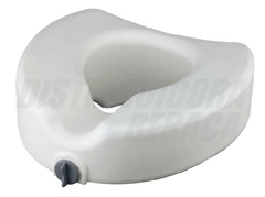 Suplemento ELEVADOR DE INODORO con Sistema de Ajuste Frontal - Realza en Altura 12cm. | Importado