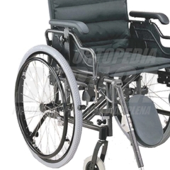 Silla De Ruedas Reforzada de Aluminio con SISTEMA ELEVA PIERNAS | Importada en internet