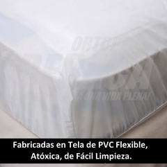 SABANA FUNDA CUBRE COLCHÓN ELASTIZADA DE 1 PLAZA - comprar online