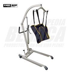 GRÚA MANUAL HIDRÁULICA Elevadora de Pacientes - Incluye Arnés - Hasta 150kg. | Importado - ORTOPEDIA BERACA