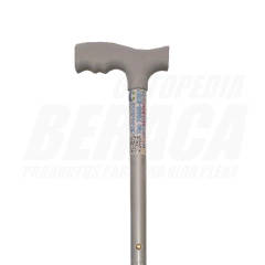 BASTÓN TRIPODE REFORZADO Mango en T Base Standard | Nacional - ORTOPEDIA BERACA