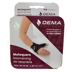 MUÑEQUERA CON DEDO de Neoprene - Muñequera Boomerang - ORTOPEDIA BERACA