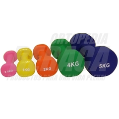 MANCUERNA Pesa de Mano 4 Kg. Rehabilitación, GYM, Fitness | Importada - ORTOPEDIA BERACA
