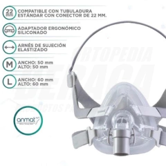 MASCARA BUCO NASAL YUWELL YF-02 en internet