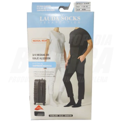Medias ¾ DE VIAJERO DE COMPRESIÓN GRADUADA 70 Deniers - TRAVEL SOCKS - ALGODÓN / Look Casual | UNISEX - comprar online