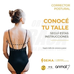 Imagen de CHALECO CORRECTOR POSTURAL Deportivo Unisex de Neoprene
