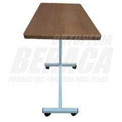 MESA SIMPLE CLASICA Sanatorial Hospitalaria con Ruedas PARA COMER EN LA CAMA | Nacional en internet