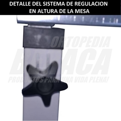 MESA DOBLE Sanatorial Hospitalaria de Dos Planos PARA COMER EN LA CAMA | Importado - ORTOPEDIA BERACA
