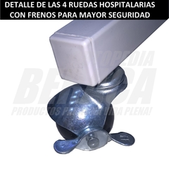 MESA DOBLE Sanatorial Hospitalaria de Dos Planos PARA COMER EN LA CAMA | Importado - tienda online