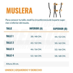 MUSLERA TUBULAR Elastizada en internet