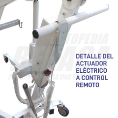 Grúa MOTORIZADA ELÉCTRICA Eleva Pacientes Levanta Personas - Hasta 150kg. | Nacional - ORTOPEDIA BERACA