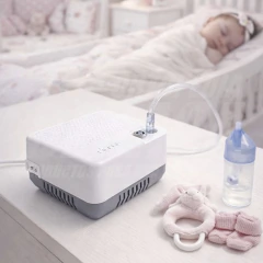 Nebulizador a Pistón DUO 2 en 1 SILFAB: Nebuliza y Aspira - tienda online