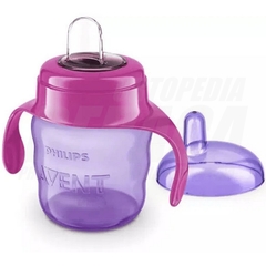 Imagen de Vaso EASY SIP Nena con Boquilla y Asas 200Ml. + 6 Meses; Philips Avent | SCF551/03