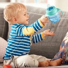 Vaso EASY SIP Nene con Boquilla y Asas 200Ml. + 6 Meses; Philips Avent | SCF551/05 - ORTOPEDIA BERACA