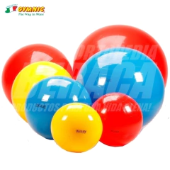Pelota Inflable GYMNIC 65cm. Esferodinamia Rehabilitación Fitness Yoga - No Explota | Importada