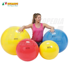 Pelota Inflable GYMNIC 65cm. Esferodinamia Rehabilitación Fitness Yoga - No Explota | Importada - ORTOPEDIA BERACA
