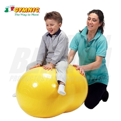 Pelota ELONGADA Tipo Mani GYMNIC Rehabilitación Fitness Gym 30x50cm - No Explotan | Importada - comprar online