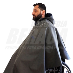 PILOTO / CAPA DE LLUVIA IMPERMEABLE - Ideal Usuarios de Sillas de Ruedas | Adultos y Niños