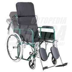 Silla De Ruedas Respiratoria RECLINABLE TIPO CAMILLA con Eleva Piernas | Importada - comprar online