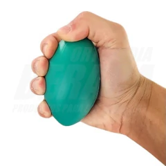 Imagen de PELOTITA OVALADA para REHABILITACIÓN de MANOS / ANTI STRESS - Tamaño: CHICO (Mano Mujer)