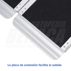 RAMPAS MULTI-PLEGABLES TIPO VALIJA de Ancho Extra (Par) - Acceso para Sillas de Ruedas | Importadas en internet