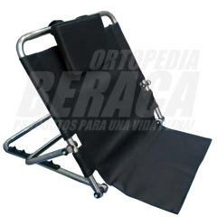 Respaldo DE LUXE Regulable Ortopédico Para Cama 5 Posiciones - Acero Cromado y Eco Cuero | Importado - comprar online