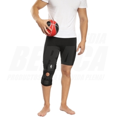 Rodillera con CONTENCIÓN ROTULIANA en U de Neoprene AJUSTABLE CON VELCROS - ORTOPEDIA BERACA