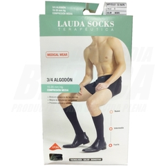 Medias ¾ Compresión 15-20mm/Hg. 140 Deniers TERAPÉUTICA - ALGODÓN / Look Casual | HOMBRE - comprar online