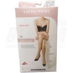 Medias 3/4 COMPRESIÓN 8-15mm/Hg. 70 Deniers DESCANSO Baja Compresión POLIAMIDA / Tipo Vestir | MUJER - comprar online