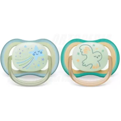 Chupete ULTRA AIR NIGHTIME para NENE Set x2: Desde 0 a 6 Meses - Avent | SCF376/18 en internet