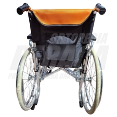 Silla de Ruedas de Aluminio STANDARD ULTRA LIVIANA REFORZADA Incluye Almohadón CONFORT Asiento y Respaldo | Importada