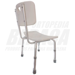 Silla de Baño de Aluminio Modelo: STANDARD | Importada - ORTOPEDIA BERACA
