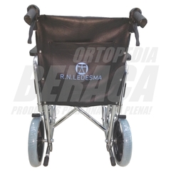 Silla De Ruedas de TRASLADO / PASEO Plegable y Desmontable Ruedas Símil Neumáticas 30/20cm. | Importada en internet