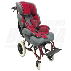 Silla de Ruedas POSTURAL PEDIÁTRICA con Sistema de Basculación Tilt | Aluminio - ORTOPEDIA BERACA
