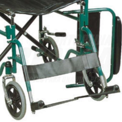 Silla De Ruedas TRASLADO / PASEO, Plegable y Desmontable Ruedas 20/20cm Macizas - IDEAL INTERIOR DOMICILIOS - ORTOPEDIA BERACA