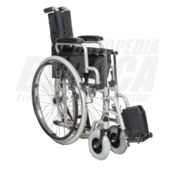 Silla de Ruedas STANDARD Diseño EUROPEO, Desmontable y Plegable AUTOTRASLADO Ruedas 60/20cm Neumáticas | Importada en internet