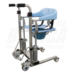 NUEVA! Silla MOOVY 2.0 Acero Inox. para Transferencias Tipo Grúa y Transporte - Multifuncional | Importada