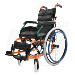 Imagen de Silla De Ruedas PEDIÁTRICA de Aluminio MULTICOLOR