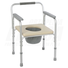 Silla Sanitaria con Respaldo MULTIFUNCIONAL de ALUMINIO | Importada - tienda online
