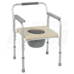 Silla Sanitaria con Respaldo MULTIFUNCIONAL de ALUMINIO | Importada - tienda online