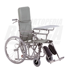 Silla De Ruedas Respiratoria RECLINABLE TIPO CAMILLA con Eleva Piernas | Importada