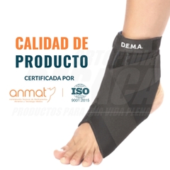 TOBILLERA DOBLE AJUSTE EN 8 - MAYOR CONTENCIÓN de Neoprene