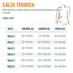 CALZA Térmica de Neoprene - Deportiva GYM / Quemadora de Grasas - Unisex en internet