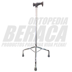 BASTON TRIPODE DE ALUMINIO MANGO EN T - BASE GRANDE | IMPORTADO