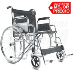 Silla De Ruedas REFORZADA DOBLE CRUCETA - Sobrepeso | Hasta 150kg. - comprar online