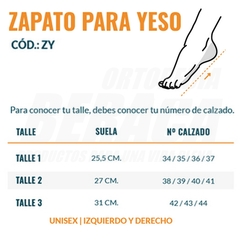 Imagen de ZAPATO PARA YESO