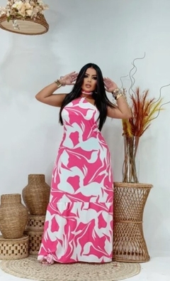 Vestido longo Costa nua